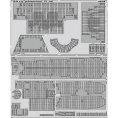 1/35 King Tiger Porsche Zimmerit Detail Set (PE) for Meng Models