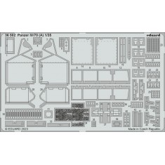 1/35 Panzer IV/70 (A) Tank Destroyer Detail Parts for Tamiya kits