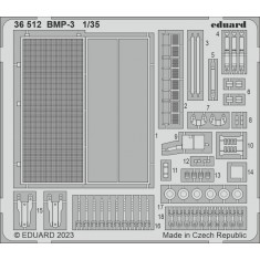 1/35 Soviet/Russian BMP-3 IFV Photo-etched set for Zvezda kits