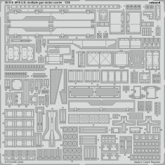 1/35 US M16 Multiple Gun Motor Carrier Photo-etched set for Tamiya kits