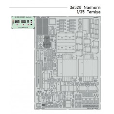 1/35 Nashorn Self-propelled Heavy Anti-tank Gun PE Sheets for Tamiya kits