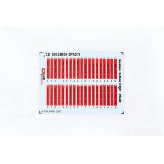 1/32 Remove Before Flight (Black) Space Decals & PE parts