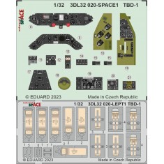 1/32 Douglas TBD-1 Devastator Interior Details (3D decal) for Trumpeter kits