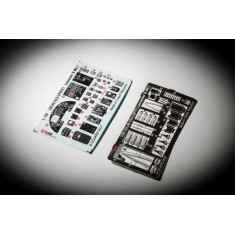 1/48 Avro Lancaster B Mk.I SPACE 3D Decals & PE parts for HK Models