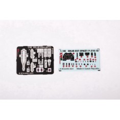 1/48 P-51K-10 Mustang SPACE 3D Decals & PE parts for Eduard kits