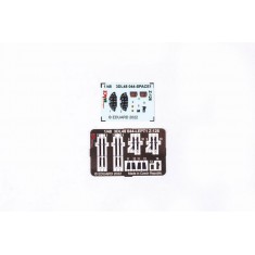 1/48 Zlin Z-126 SPACE Decals & PE parts for Eduard kits