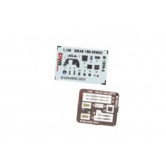1/48 Messerschmitt Bf 109G-6 3D Decals & PE parts [SPACE] for Tamiya kits