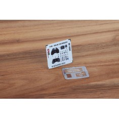 1/48 Messerschmitt BF-109K 3D Decals & Detail Parts [Space] for Eduard kits