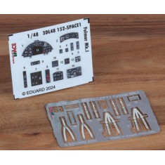 1/48 Fairey Fulmar Mk.I 3D Decal Panels & PE Parts for Trumpeter kits