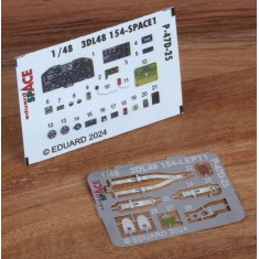 1/48 Republic P-47D-25 Thunderbolt 3D Decal Panels & PE Parts for MiniArt kits