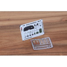 1/48 Savoia-Marchetti SM.79 Cockpit 3D Decals & Seatbelt PE for Eduard kits