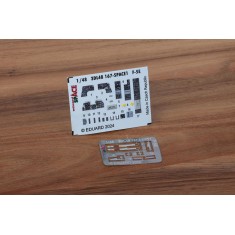 1/48 Northrop F-5E Tiger II Cockpit 3D Decals & Detail Parts for AFV Club/Eduard kits