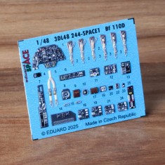 1/48 Bf 110D Cockpit 3D Decal for Eduard kits