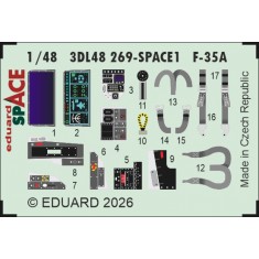 1/48 F-35A Detail Parts on 3D Decal for Italeri kits
