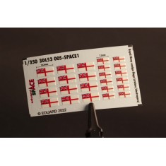 1/350 Royal Navy Ensign Flags (Cruiser/Destroyers) Decals