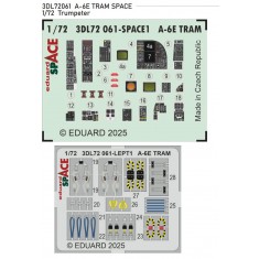 1/72 Grumman A-6E Intruder TRAM Panels 3D Decal and PE Seatbelts for Trumpeter kits