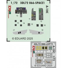 1/72 A-10C Thunderbolt II Interior Detail Set for Eduard kits