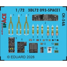 1/72 CH-54A Details on 3D Decal for ICM kit