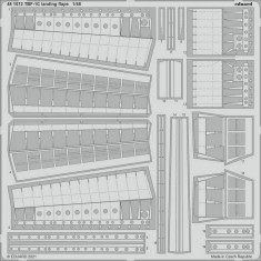 1/48 Grumman TBF-1C Avenger Landing Flaps Detail set for Academy kits