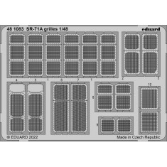 1/48 Lockheed SR-71A Blackbird Grilles Detail set for Revell kits