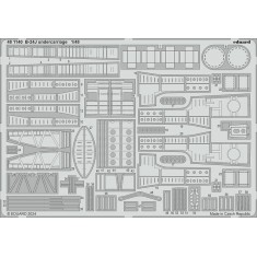 1/48 Consolidated B-24J Liberator Undercarriage PE set for HobbyBoss kits