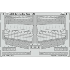 1/48 Mitsubishi A6M5 Zero Landing Flaps PE parts for Fine Molds kits