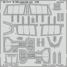 1/48 S-199 Upgrade Photo-etched set for Eduard kits