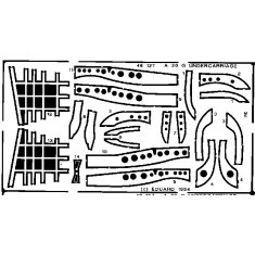 Photoetch for 1/48 A-20 Undercarriage for AMT/ERTL kit