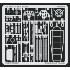 Photoetch for 1/48 North American F-86D Sabre for Revell/Monogram kit