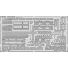1/48 Mikoyan MiG-23MLD Weapons Set for Trumpeter kit 02856 (1 Photo-Etched Sheet)