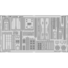 1/48 Fairchild A-10C ''Blacksnakes'' Exterior Detail Set for Italeri kit (2PE)