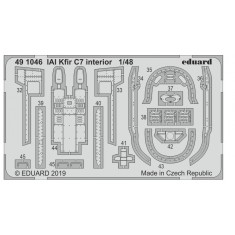 1/48 IAI Kfir C7 Interior Detail Set for AMK kits