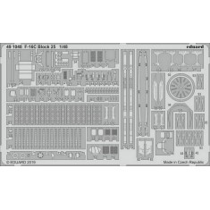 1/48 General Dynamics F-16C Fighting Falcon Block 25 Detail Set for Tamiya kits