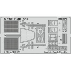 1/48 North American P-51H Mustang Detail Parts for Modelsvit kits