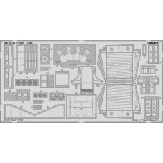 1/48 Curtiss P-40N Warhawk Detail set for Academy kits