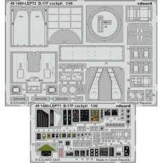 1/48 B-17F Flying Fortress Cockpit PE set for Eduard #ED 11183