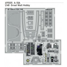 1/48 A-10A Detail Parts (PE set) for Great Wall Hobby kits