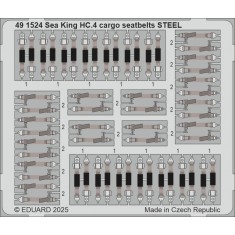1/48 Westland Sea King Hc.4 Cargo Seatbelts Photo-etched set for Airfix kits
