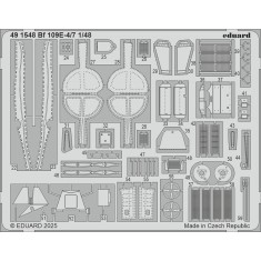 1/48 Bf 109E-4/7 Photo-etched set for Tamiya kits