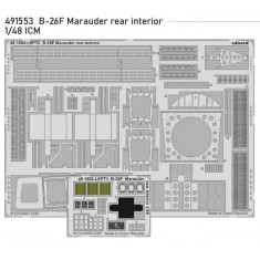 1/48 B-26F Marauder Rear Interior Photo-etched set for ICM kits