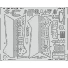 1/48 Mikoyan-Gurevich MiG-17F Photo-etched Detail Set for Kinetic Kit
