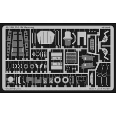 1/48 P-51D Mustang Colour Photoetch Set Vol.1 for Tamiya kit