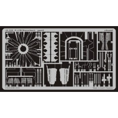 1/48 P-47D-20 Thunderbolt Colour Photoetch Set Vol.1 for Tamiya kit