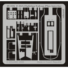 1/48 F-16A Plus Interior Colour Photoetch Set Vol.1 for Hasegawa kit