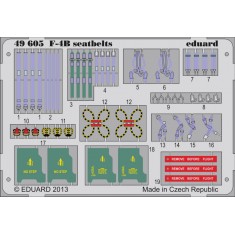 1/48 McDonnell F-4B Phantom Seatbelts for Academy kit