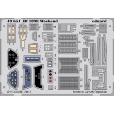 1/48 Messerschmitt Bf 109E Weekend Detail-up Set for Eduard kit