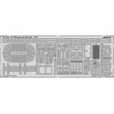 1/72 Pt-109 Guns & Life Raft Detail Set for Revell kits