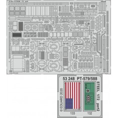 1/72 PT-579/588 Patrol Boat Photo-etched Detail Set for Revell kits