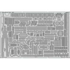 1/350 German Battleship Bismarck Detail Set Part 1 for Trumpeter kits