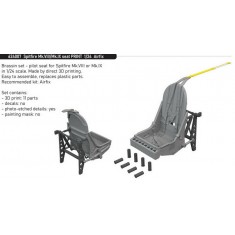 1/24 Supermarine Spitfire Mk.VIII/Mk.IX Seat for Airfix kits